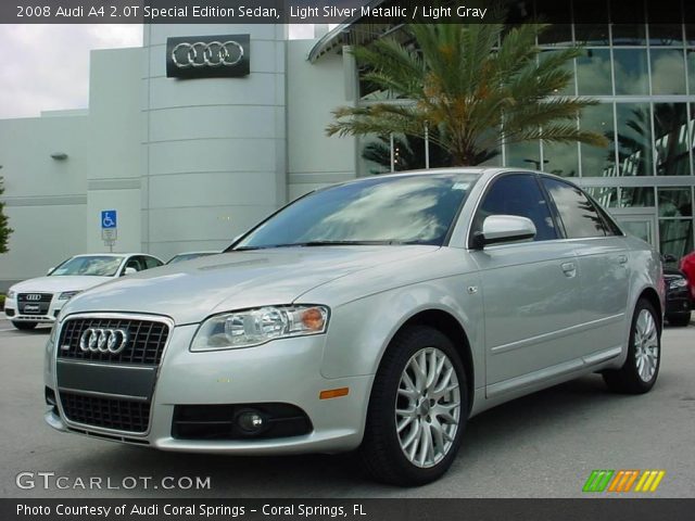 2008 Audi A4 2.0T Special Edition Sedan in Light Silver Metallic