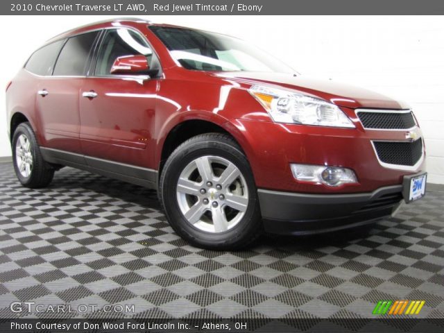 2010 Chevrolet Traverse LT AWD in Red Jewel Tintcoat