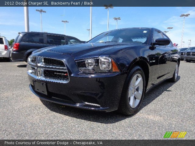 2012 Dodge Charger SE in Blackberry Pearl