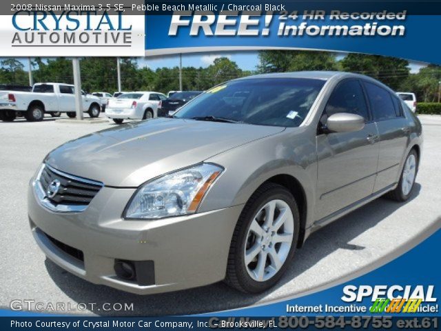 2008 Nissan Maxima 3.5 SE in Pebble Beach Metallic