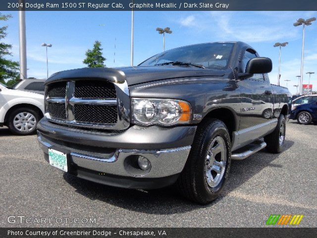 2004 Dodge Ram 1500 ST Regular Cab in Graphite Metallic