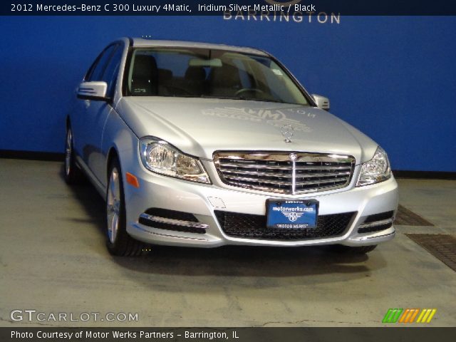 2012 Mercedes-Benz C 300 Luxury 4Matic in Iridium Silver Metallic