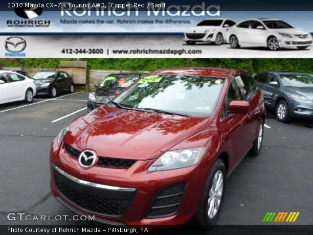 2010 Mazda CX-7 s Touring AWD in Copper Red