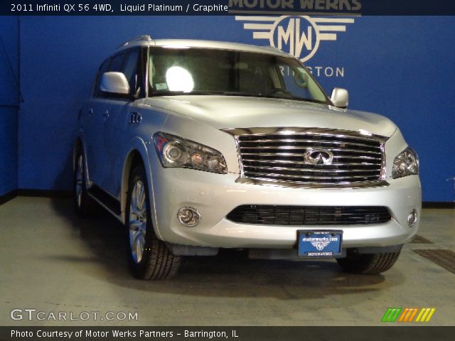 2011 Infiniti QX 56 4WD in Liquid Platinum