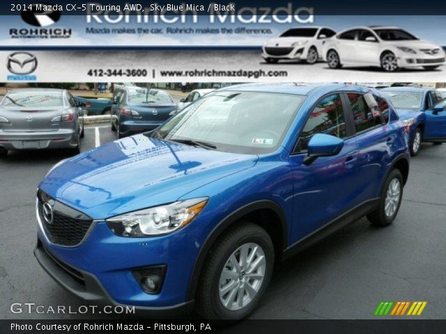 2014 Mazda CX-5 Touring AWD in Sky Blue Mica
