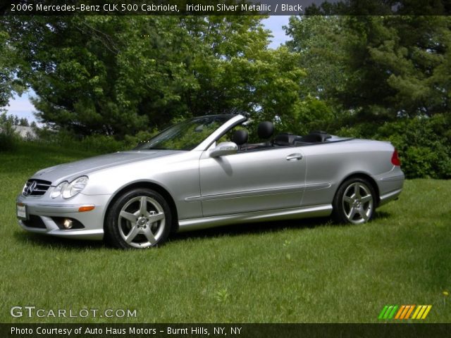 2006 Mercedes-Benz CLK 500 Cabriolet in Iridium Silver Metallic