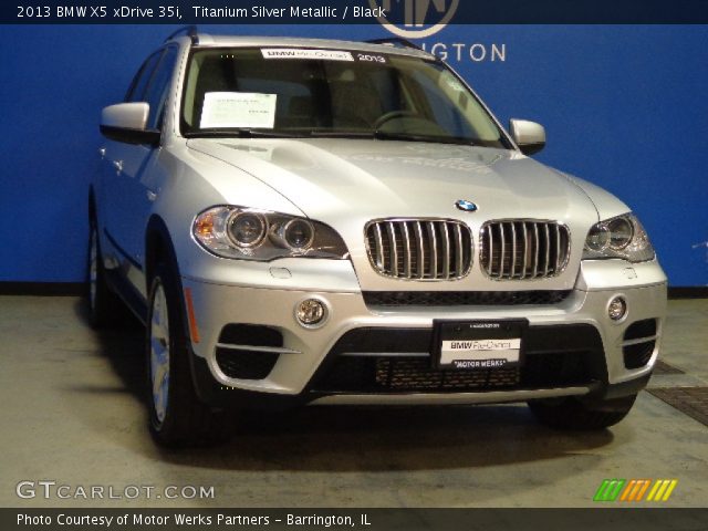 2013 BMW X5 xDrive 35i in Titanium Silver Metallic