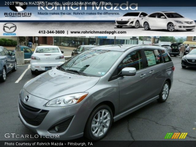 2013 Mazda MAZDA5 Touring in Liquid Silver Metallic