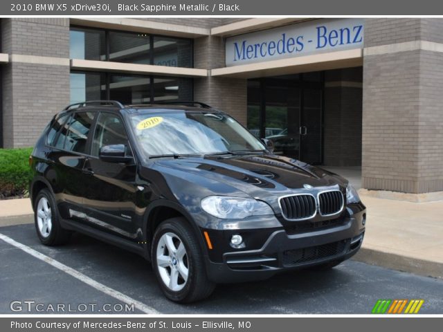 2010 BMW X5 xDrive30i in Black Sapphire Metallic