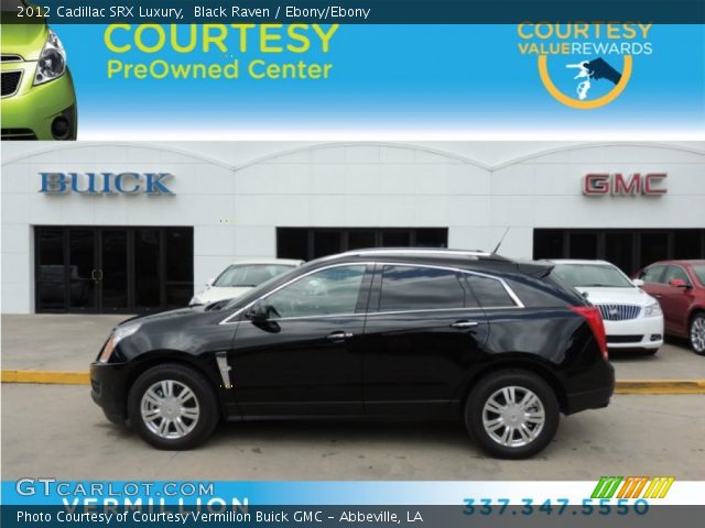 2012 Cadillac SRX Luxury in Black Raven