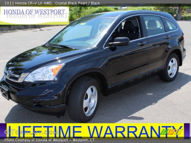 2011 Honda CR-V LX 4WD in Crystal Black Pearl