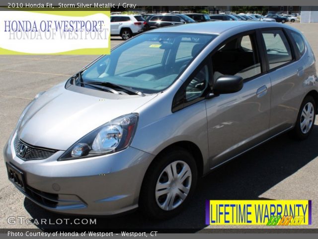 2010 Honda Fit  in Storm Silver Metallic