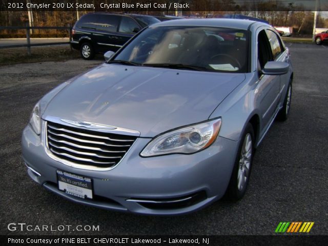 2012 Chrysler 200 LX Sedan in Crystal Blue Pearl Coat