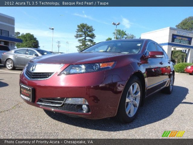 2012 Acura TL 3.5 Technology in Basque Red Pearl