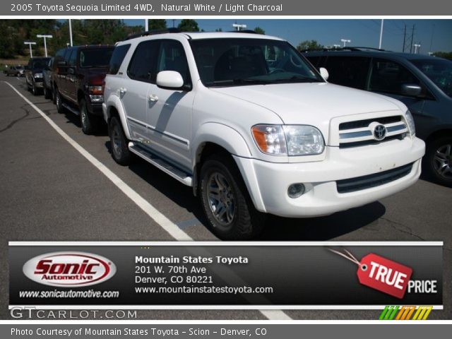 2005 Toyota Sequoia Limited 4WD in Natural White