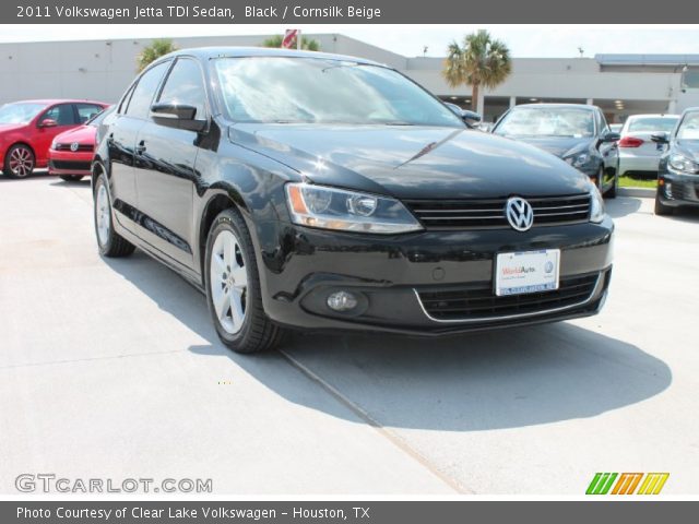2011 Volkswagen Jetta TDI Sedan in Black