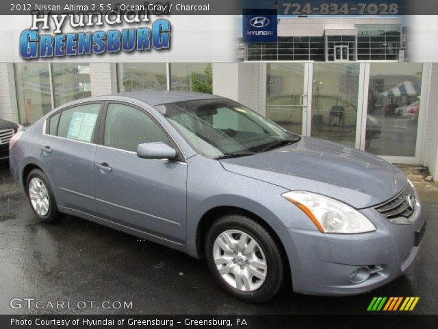 2012 Nissan Altima 2.5 S in Ocean Gray