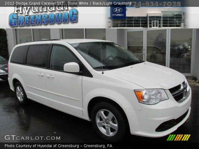 2012 Dodge Grand Caravan SXT in Stone White