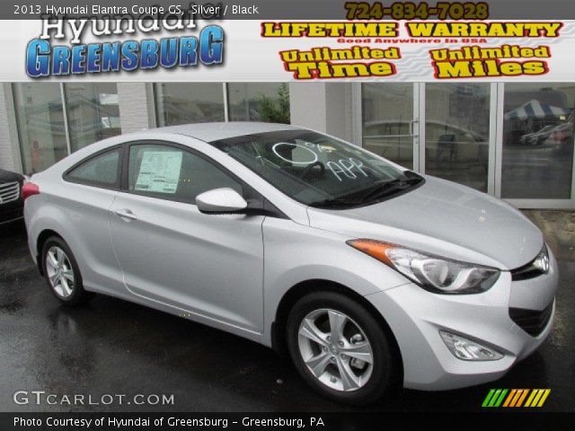 2013 Hyundai Elantra Coupe GS in Silver