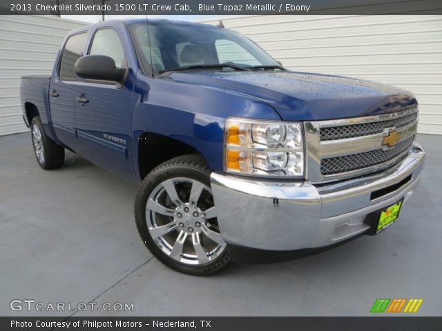 2013 Chevrolet Silverado 1500 LT Crew Cab in Blue Topaz Metallic