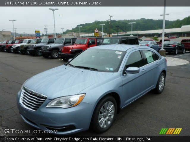 2013 Chrysler 200 LX Sedan in Crystal Blue Pearl