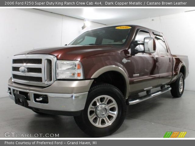 2006 Ford F250 Super Duty King Ranch Crew Cab 4x4 in Dark Copper Metallic