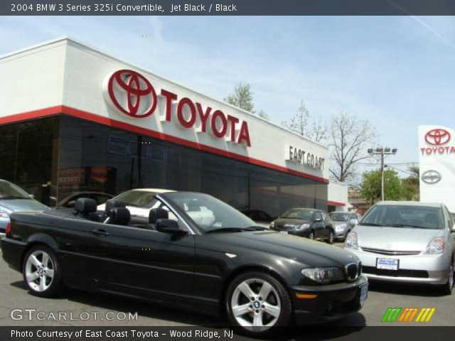 2004 BMW 3 Series 325i Convertible in Jet Black