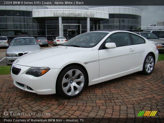 2004 BMW 6 Series 645i Coupe in Alpine White