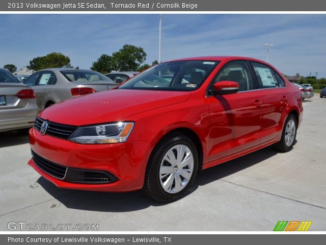 2013 Volkswagen Jetta SE Sedan in Tornado Red