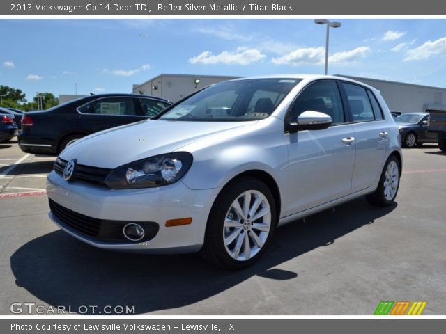 2013 Volkswagen Golf 4 Door TDI in Reflex Silver Metallic