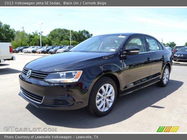 2013 Volkswagen Jetta SE Sedan in Black Uni