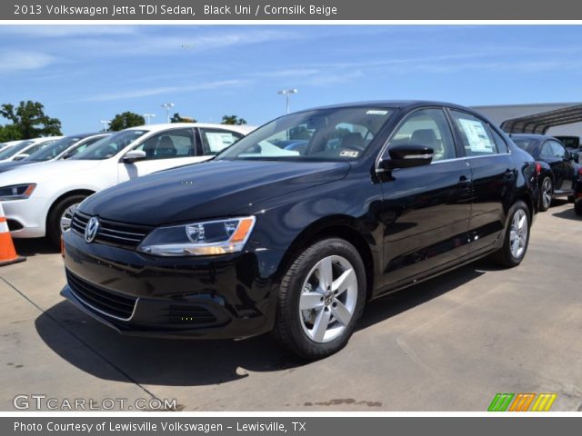 2013 Volkswagen Jetta TDI Sedan in Black Uni