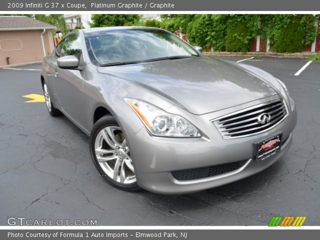 2009 Infiniti G 37 x Coupe in Platinum Graphite