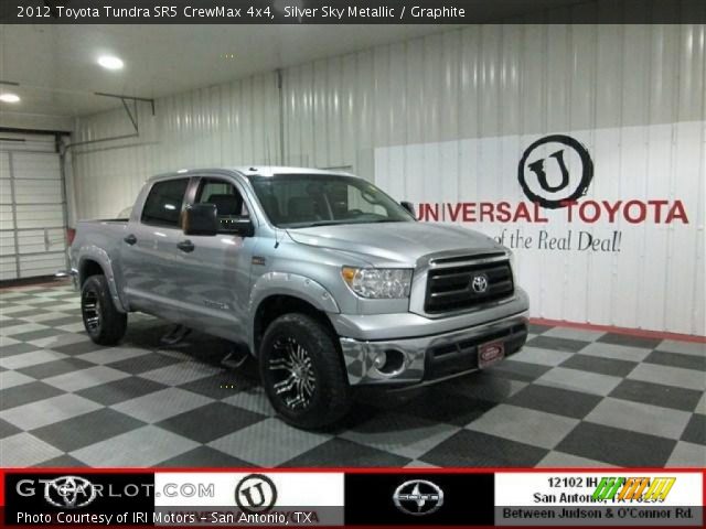 2012 Toyota Tundra SR5 CrewMax 4x4 in Silver Sky Metallic