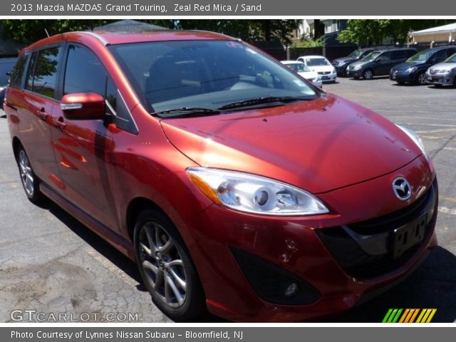 2013 Mazda MAZDA5 Grand Touring in Zeal Red Mica