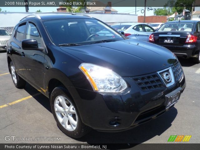 2008 Nissan Rogue SL AWD in Wicked Black