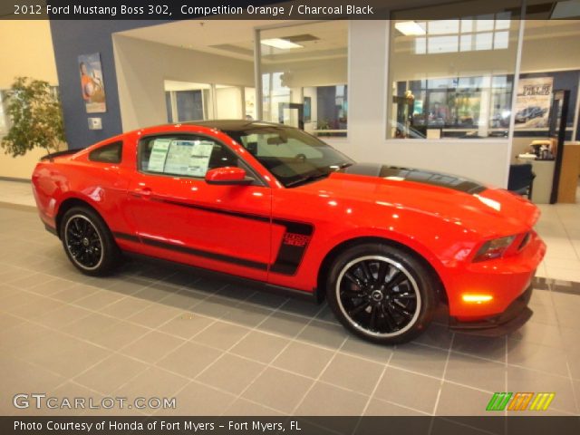 2012 Ford Mustang Boss 302 in Competition Orange