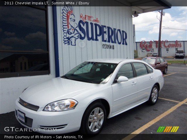 2013 Chevrolet Impala LT in Summit White