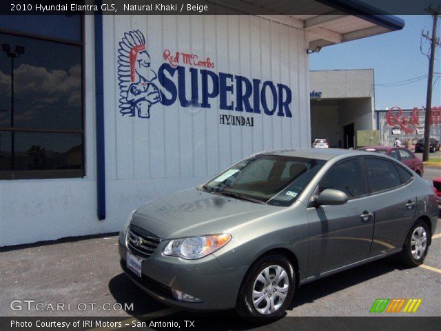 2010 Hyundai Elantra GLS in Natural Khaki