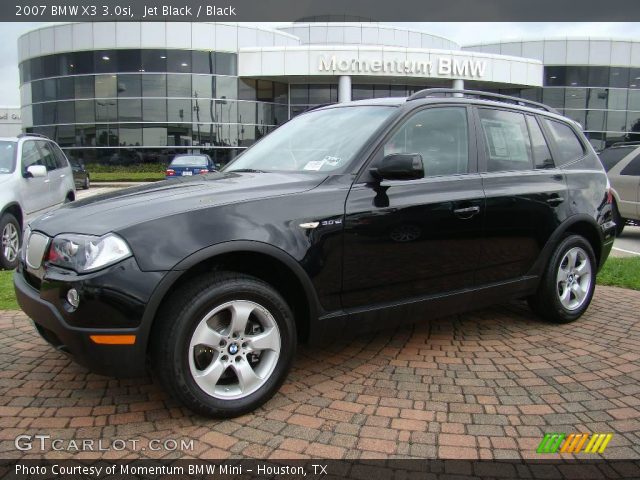 2007 BMW X3 3.0si in Jet Black