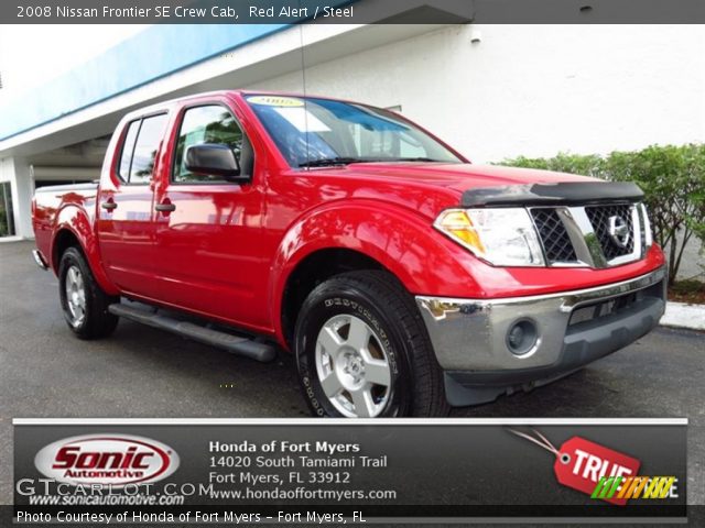 2008 Nissan Frontier SE Crew Cab in Red Alert