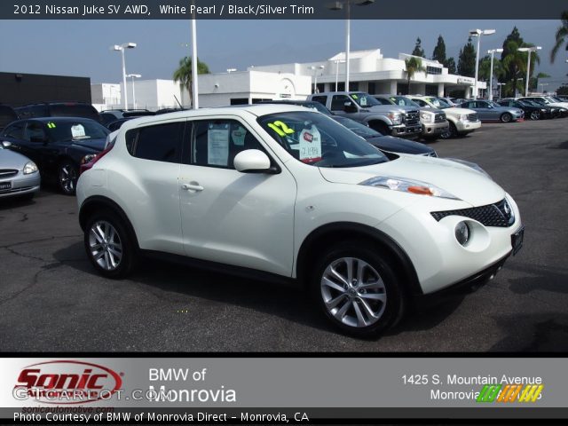 2012 Nissan Juke SV AWD in White Pearl
