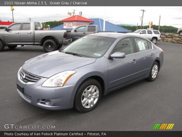 2012 Nissan Altima 2.5 S in Ocean Gray