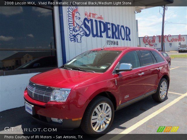 2008 Lincoln MKX  in Vivid Red Metallic