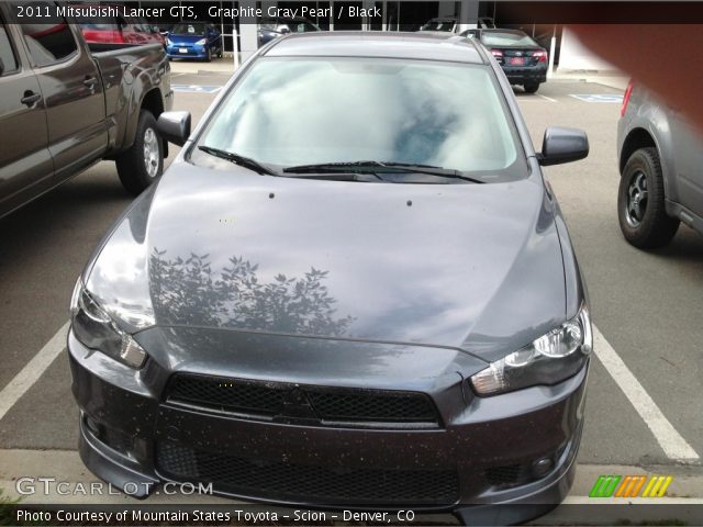 2011 Mitsubishi Lancer GTS in Graphite Gray Pearl