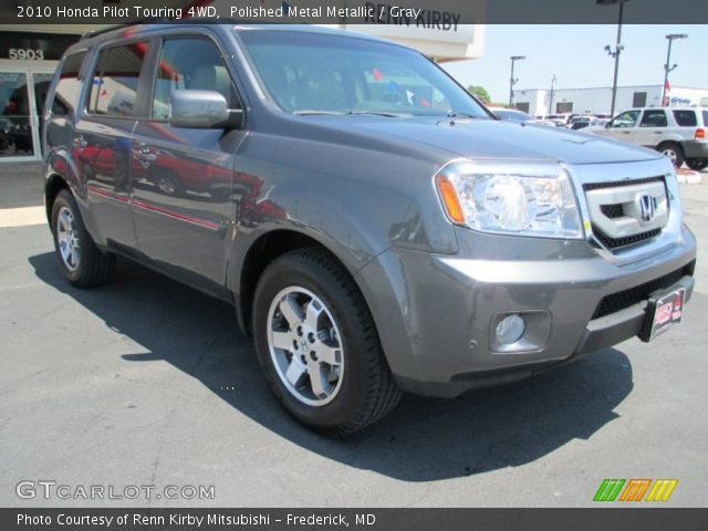 2010 Honda Pilot Touring 4WD in Polished Metal Metallic