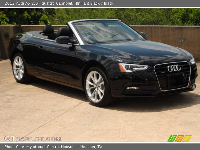 2013 Audi A5 2.0T quattro Cabriolet in Brilliant Black