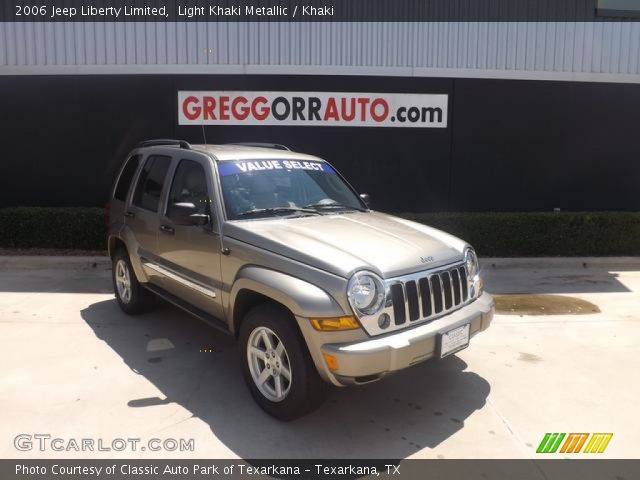 2006 Jeep Liberty Limited in Light Khaki Metallic