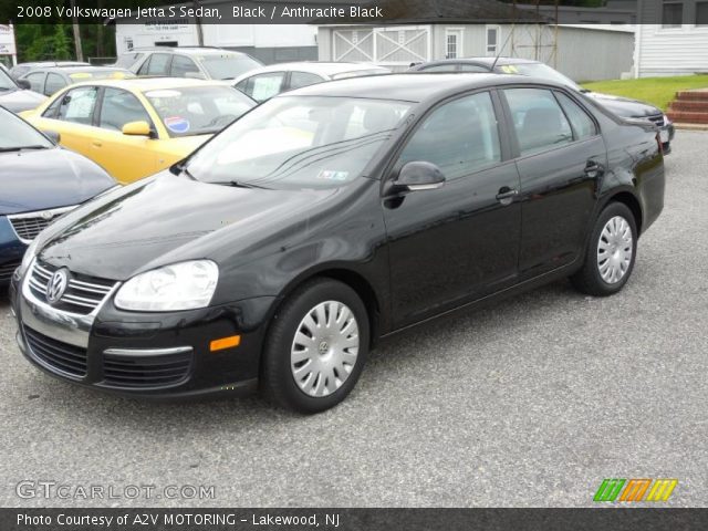 2008 Volkswagen Jetta S Sedan in Black