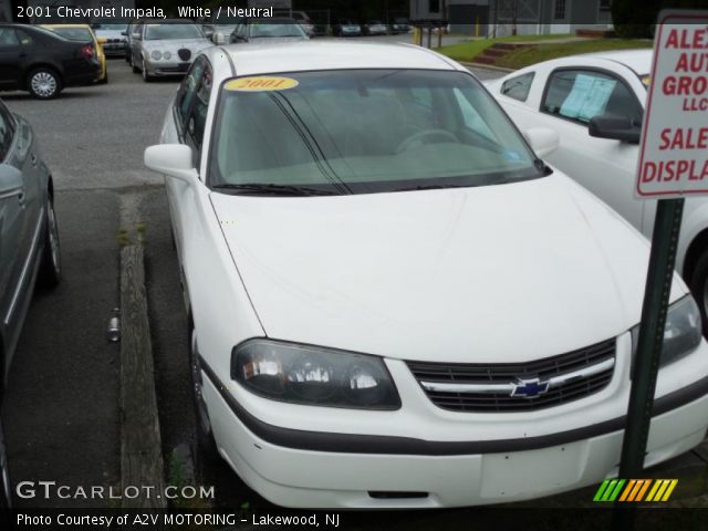 2001 Chevrolet Impala  in White